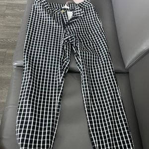 Pacsun black and white pants brand new with tag